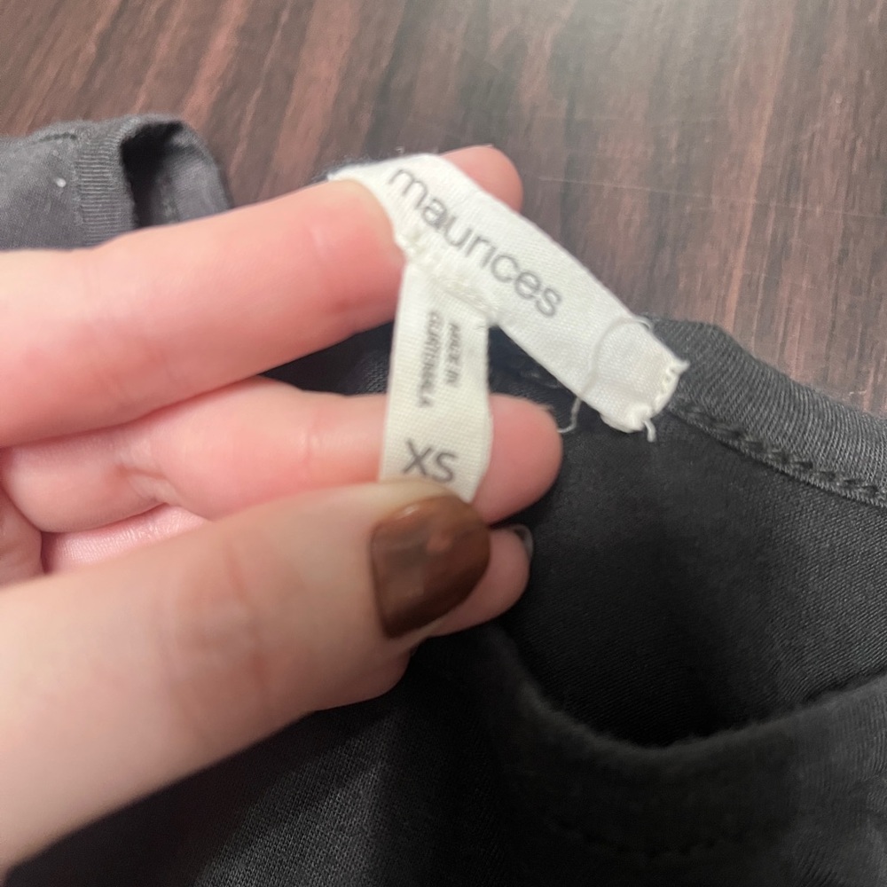 Maurices Charcoal Earth Graphic Tee - Picture 3 of 3